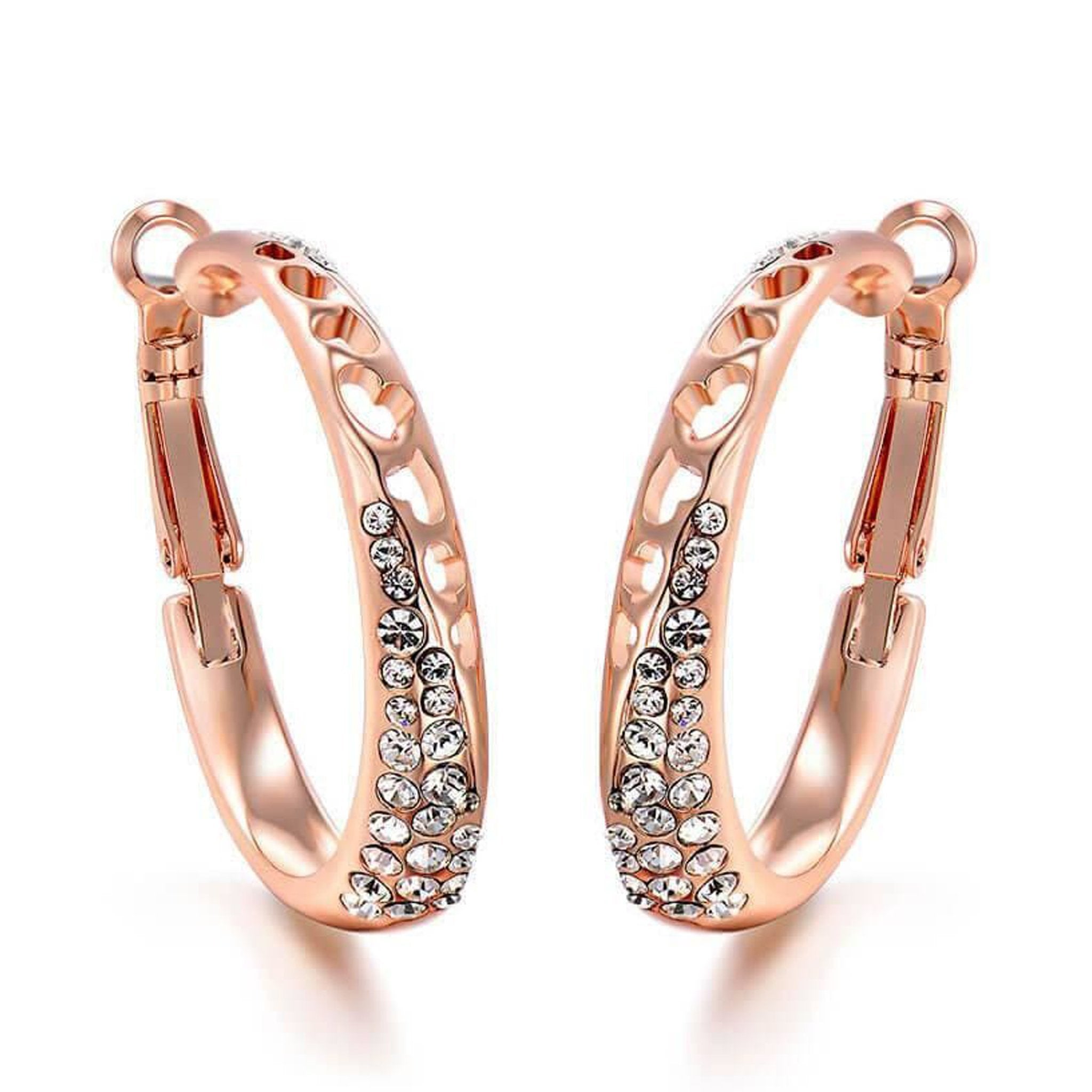 Miya Hoops Earrings - Kuberlo - Best Gift for - Imitation Jewellery - Designer Jewellery - one gram gold - fashion jewellery