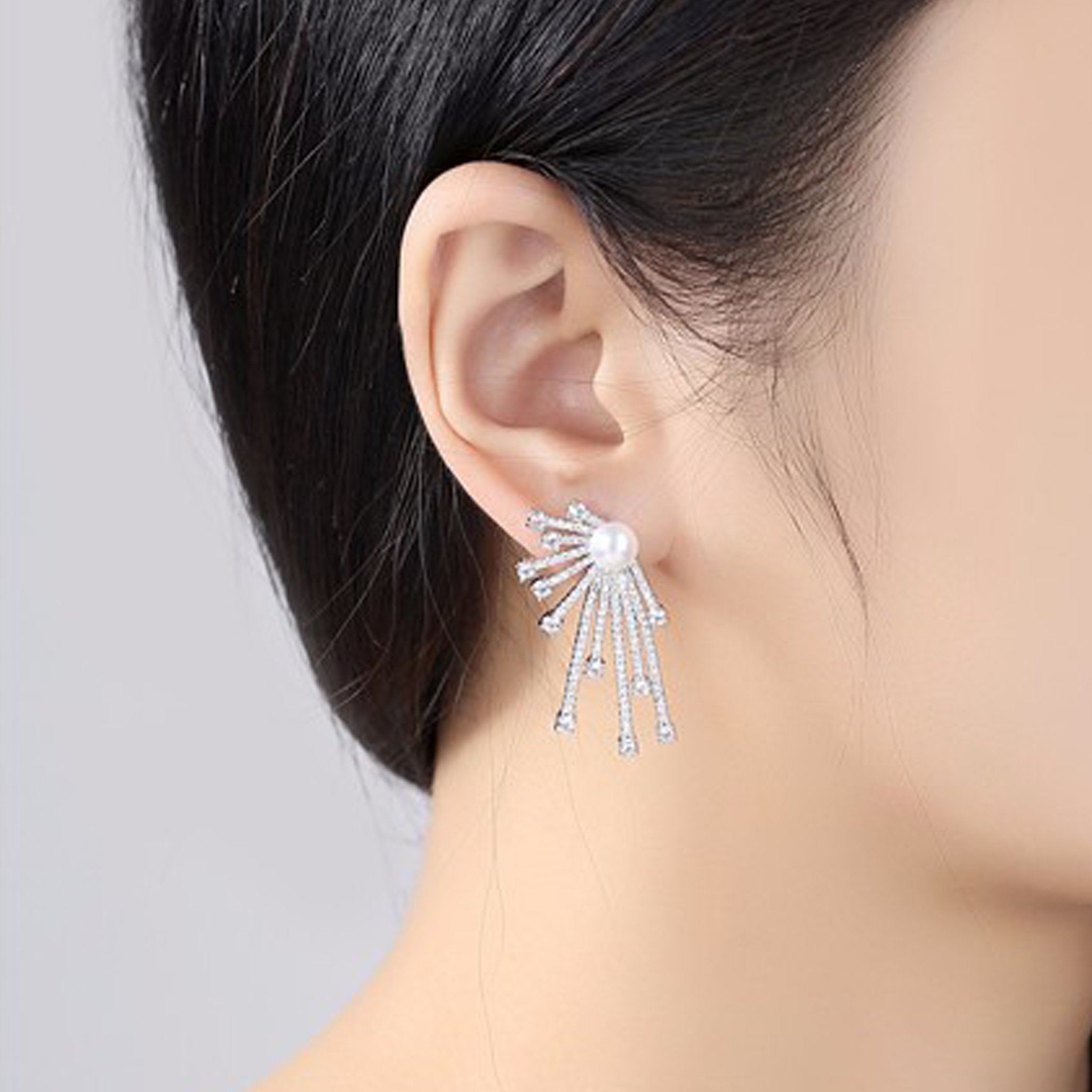 Gloome Studded Earrings - Kuberlo - Best Gift for - Imitation Jewellery - Designer Jewellery - one gram gold - fashion jewellery