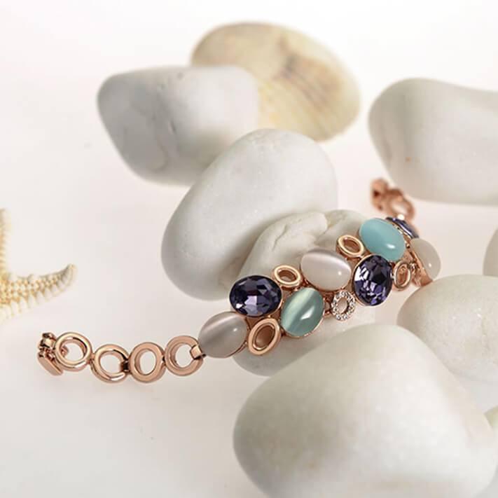 Mahiya Multicolour Bracelet - Kuberlo - Best Gift for - Imitation Jewellery - Designer Jewellery - one gram gold - fashion jewellery