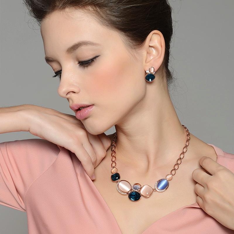 Galaxy stone necklace - Kuberlo - Best Gift for - Imitation Jewellery - Designer Jewellery - one gram gold - fashion jewellery