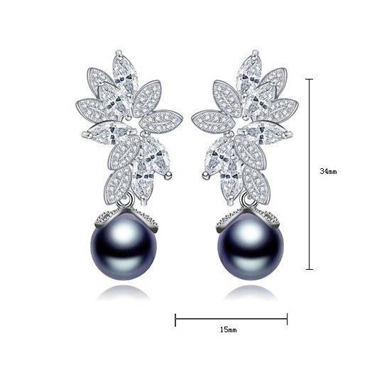 Princess Pearl Earrings - Kuberlo - Best Gift for - Imitation Jewellery - Designer Jewellery - one gram gold - fashion jewellery