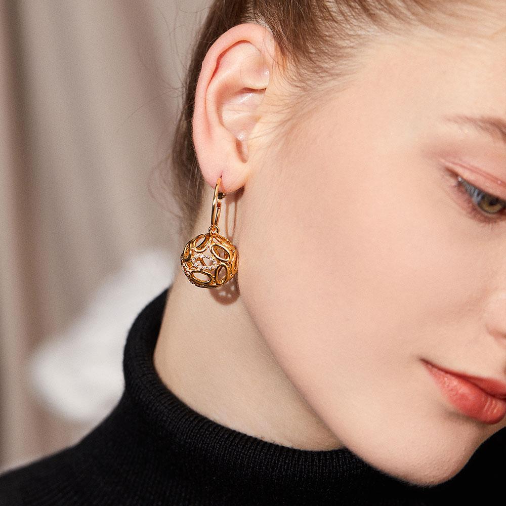 Carrie Dangler Earrings - Kuberlo - Best Gift for - Imitation Jewellery - Designer Jewellery - one gram gold - fashion jewellery