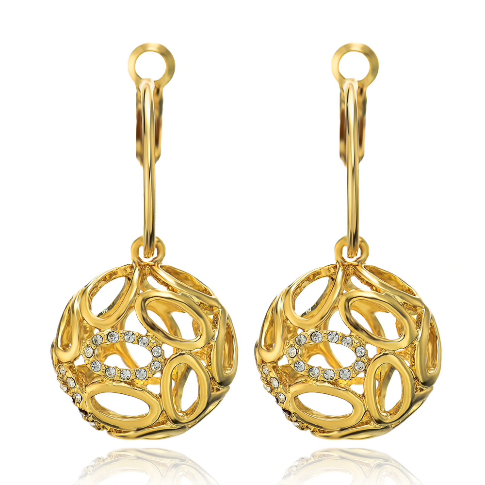 Carrie Dangler Earrings - Kuberlo - Best Gift for - Imitation Jewellery - Designer Jewellery - one gram gold - fashion jewellery