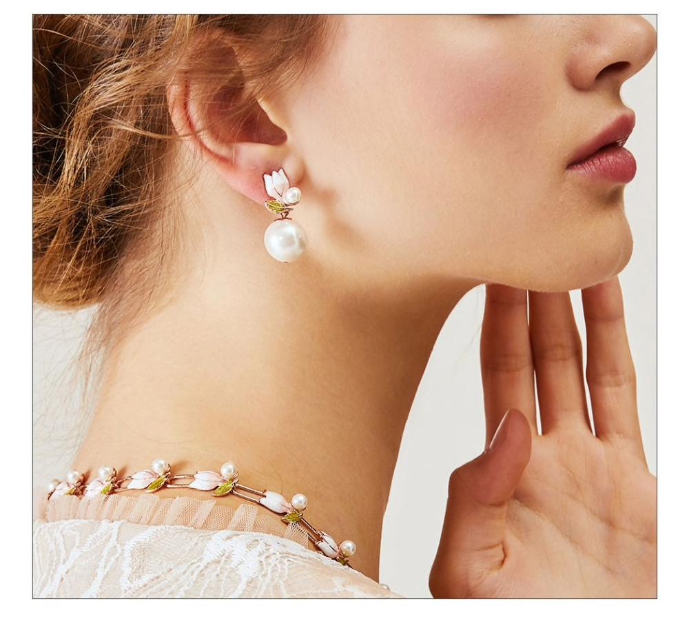 Central Floral Necklace Set - Kuberlo - Best Gift for - Imitation Jewellery - Designer Jewellery - one gram gold - fashion jewellery