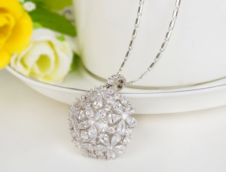 Floral Pendant - Kuberlo - Best Gift for - Imitation Jewellery - Designer Jewellery - one gram gold - fashion jewellery