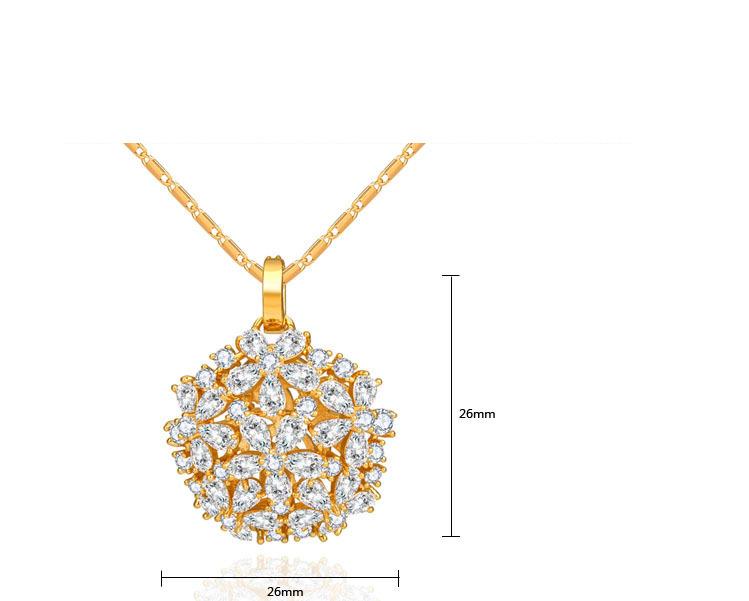 Floral Pendant - Kuberlo - Best Gift for - Imitation Jewellery - Designer Jewellery - one gram gold - fashion jewellery