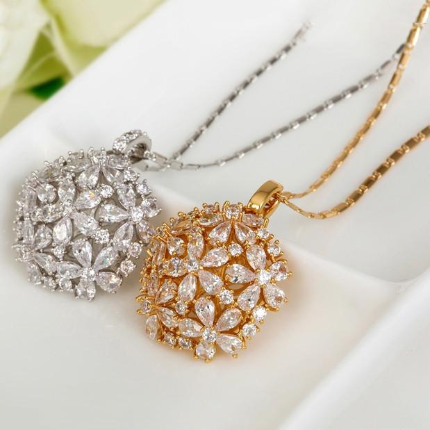 Floral Pendant - Kuberlo - Best Gift for - Imitation Jewellery - Designer Jewellery - one gram gold - fashion jewellery