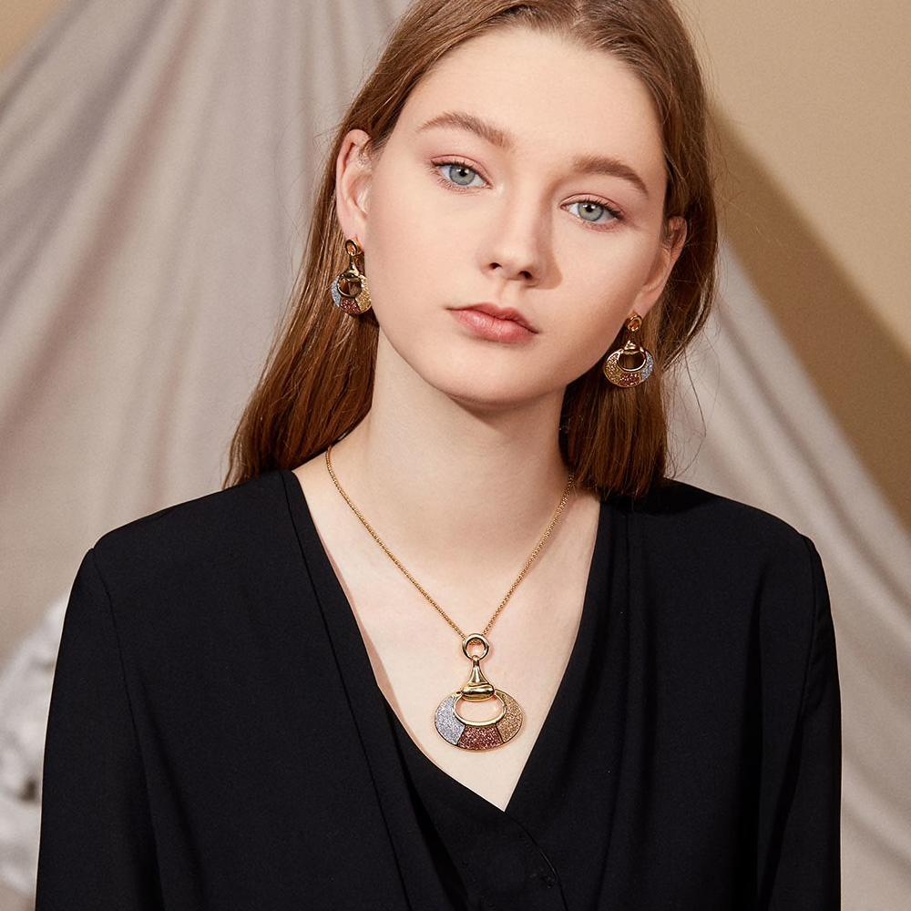 Elega Pendant Set - Kuberlo - Best Gift for - Imitation Jewellery - Designer Jewellery - one gram gold - fashion jewellery