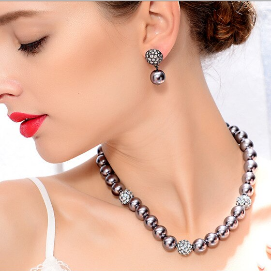 Bella Pearl Necklace - Kuberlo - Best Gift for - Imitation Jewellery - Designer Jewellery - one gram gold - fashion jewellery