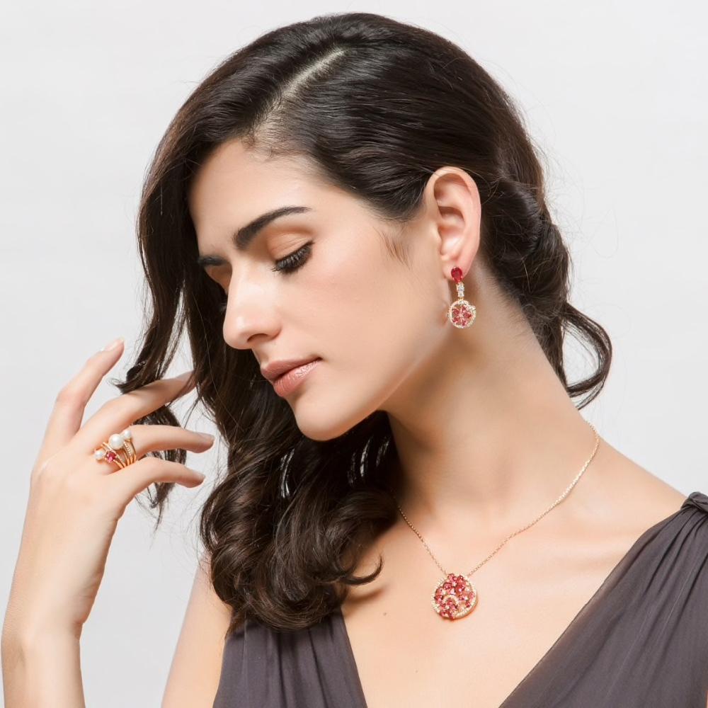 Eminent Earrings - Kuberlo - Best Gift for - Imitation Jewellery - Designer Jewellery - one gram gold - fashion jewellery