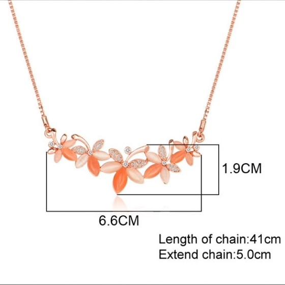 Flora Necklace - Kuberlo - Best Gift for - Imitation Jewellery - Designer Jewellery - one gram gold - fashion jewellery