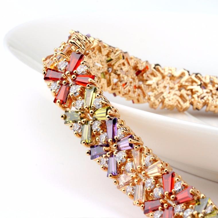 Princess Bracelet Multicolour - Kuberlo - Best Gift for - Imitation Jewellery - Designer Jewellery - one gram gold - fashion jewellery