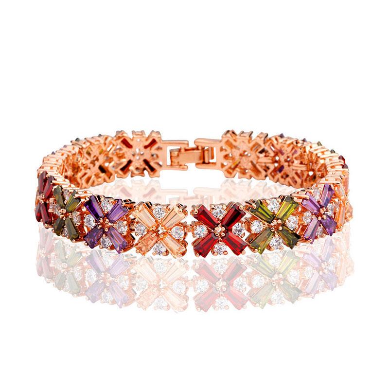 Princess Bracelet Multicolour - Kuberlo - Best Gift for - Imitation Jewellery - Designer Jewellery - one gram gold - fashion jewellery