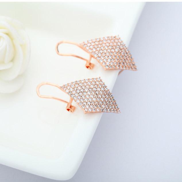 Diamond Cut Earrings - Kuberlo - Best Gift for - Imitation Jewellery - Designer Jewellery - one gram gold - fashion jewellery