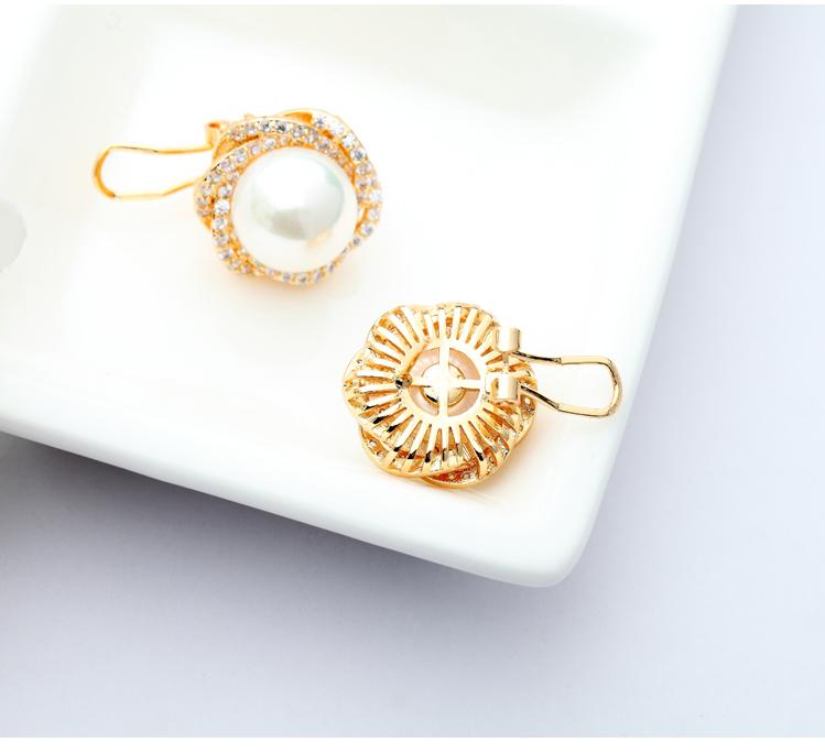 Pearl Stud Earrings - Kuberlo - Best Gift for - Imitation Jewellery - Designer Jewellery - one gram gold - fashion jewellery