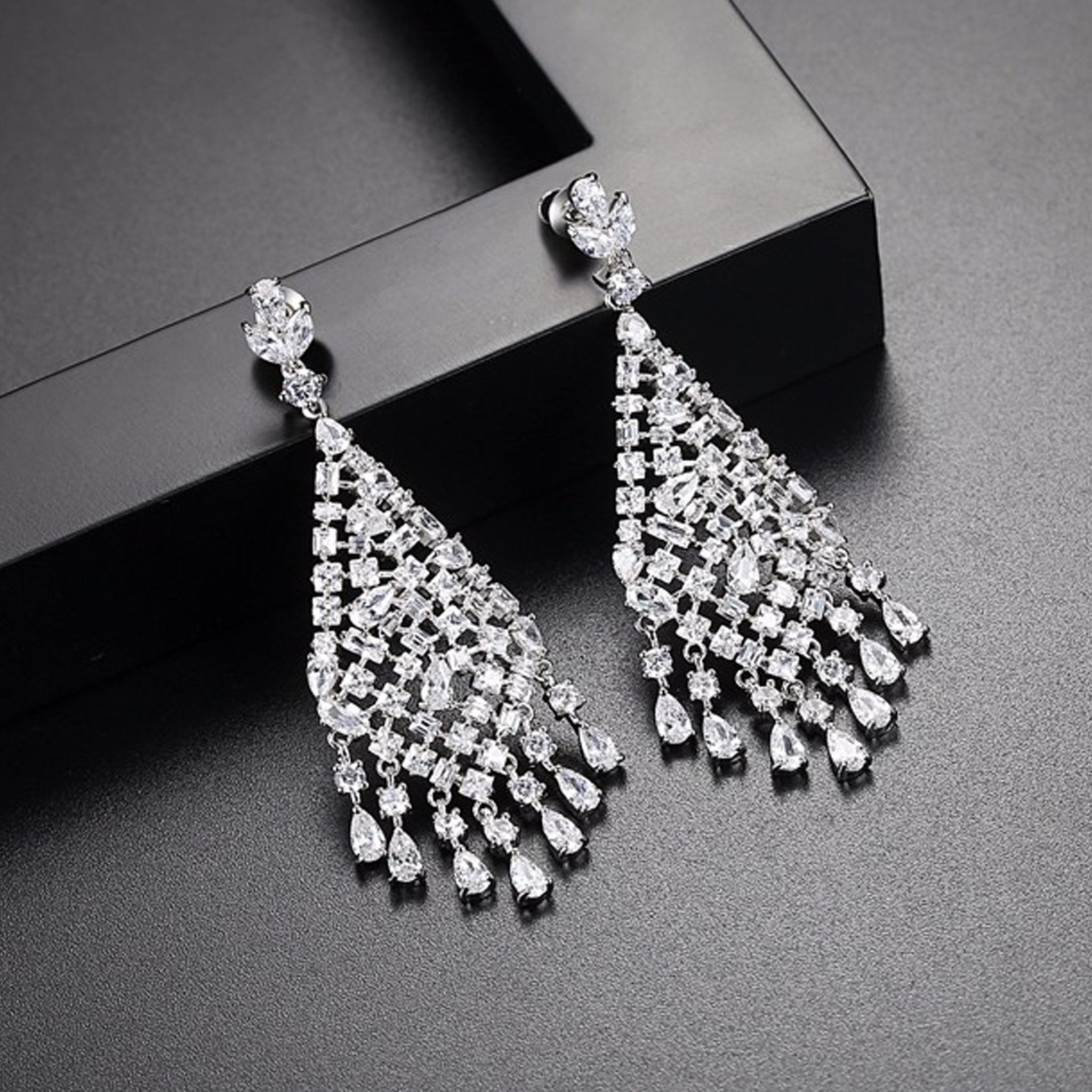 Bling Dangler Earrings - Kuberlo - Best Gift for - Imitation Jewellery - Designer Jewellery - one gram gold - fashion jewellery