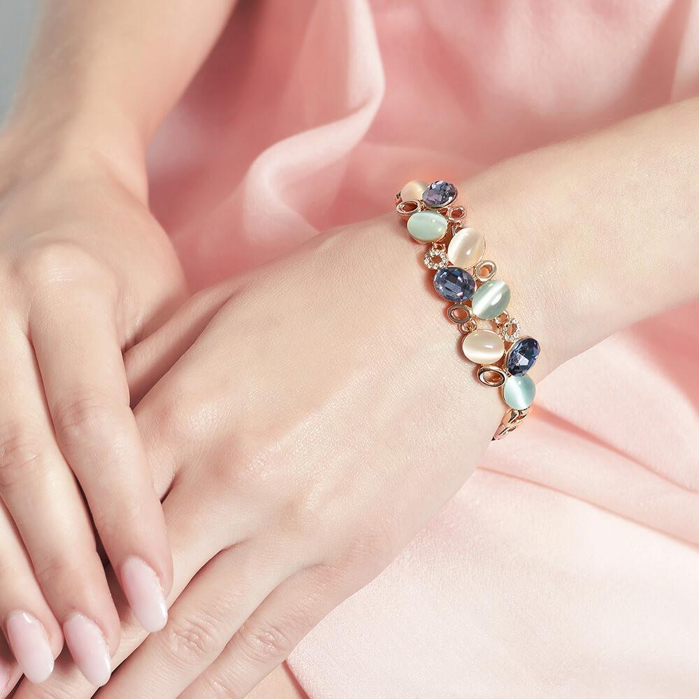 Mahiya Multicolour Bracelet - Kuberlo - Best Gift for - Imitation Jewellery - Designer Jewellery - one gram gold - fashion jewellery