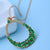 Kanoor Emerald Pendant - Green - Kuberlo - Best Gift for - Imitation Jewellery - Designer Jewellery - one gram gold - fashion jewellery