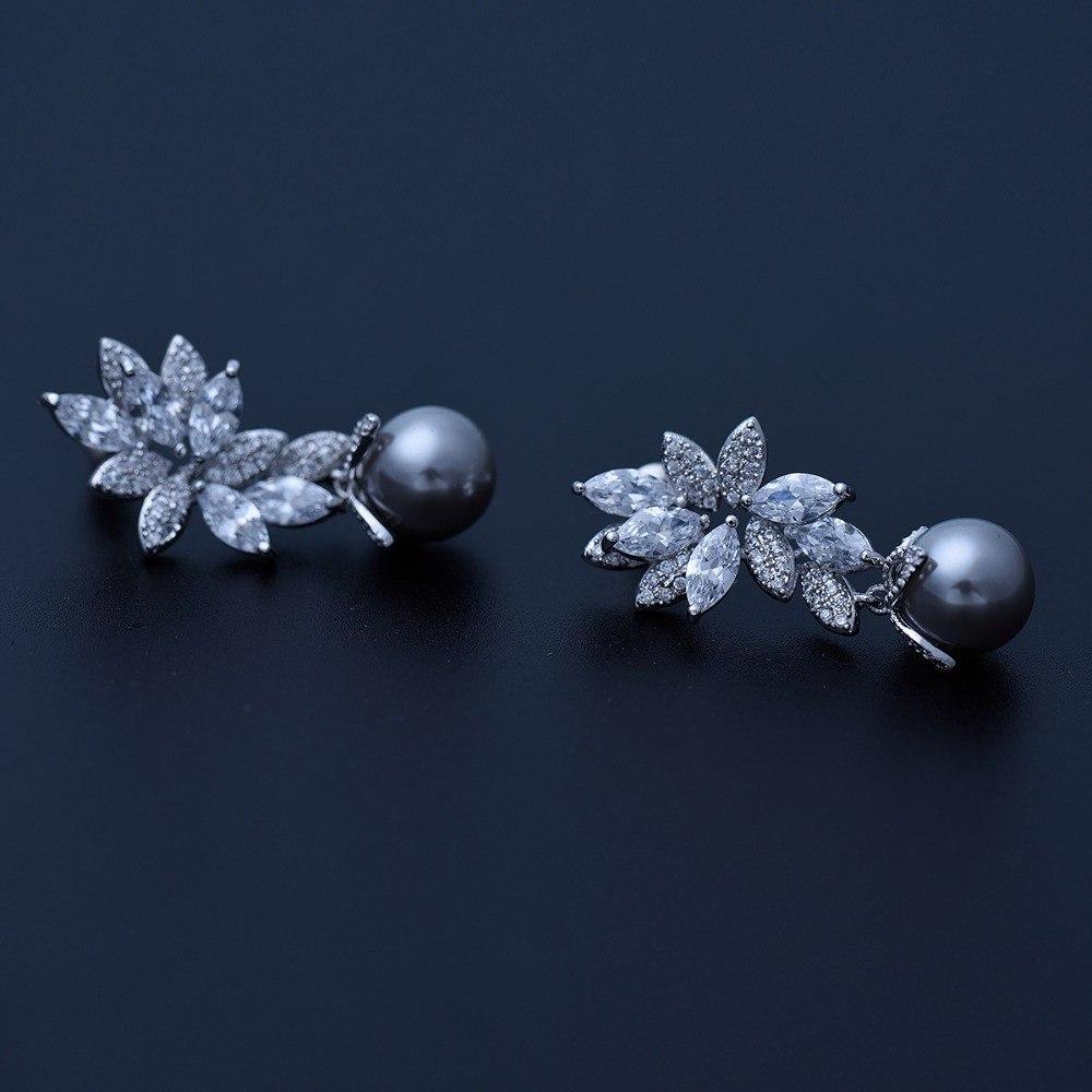 Princess Pearl Earrings - Kuberlo - Best Gift for - Imitation Jewellery - Designer Jewellery - one gram gold - fashion jewellery