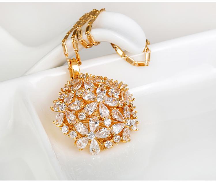 Floral Pendant - Kuberlo - Best Gift for - Imitation Jewellery - Designer Jewellery - one gram gold - fashion jewellery
