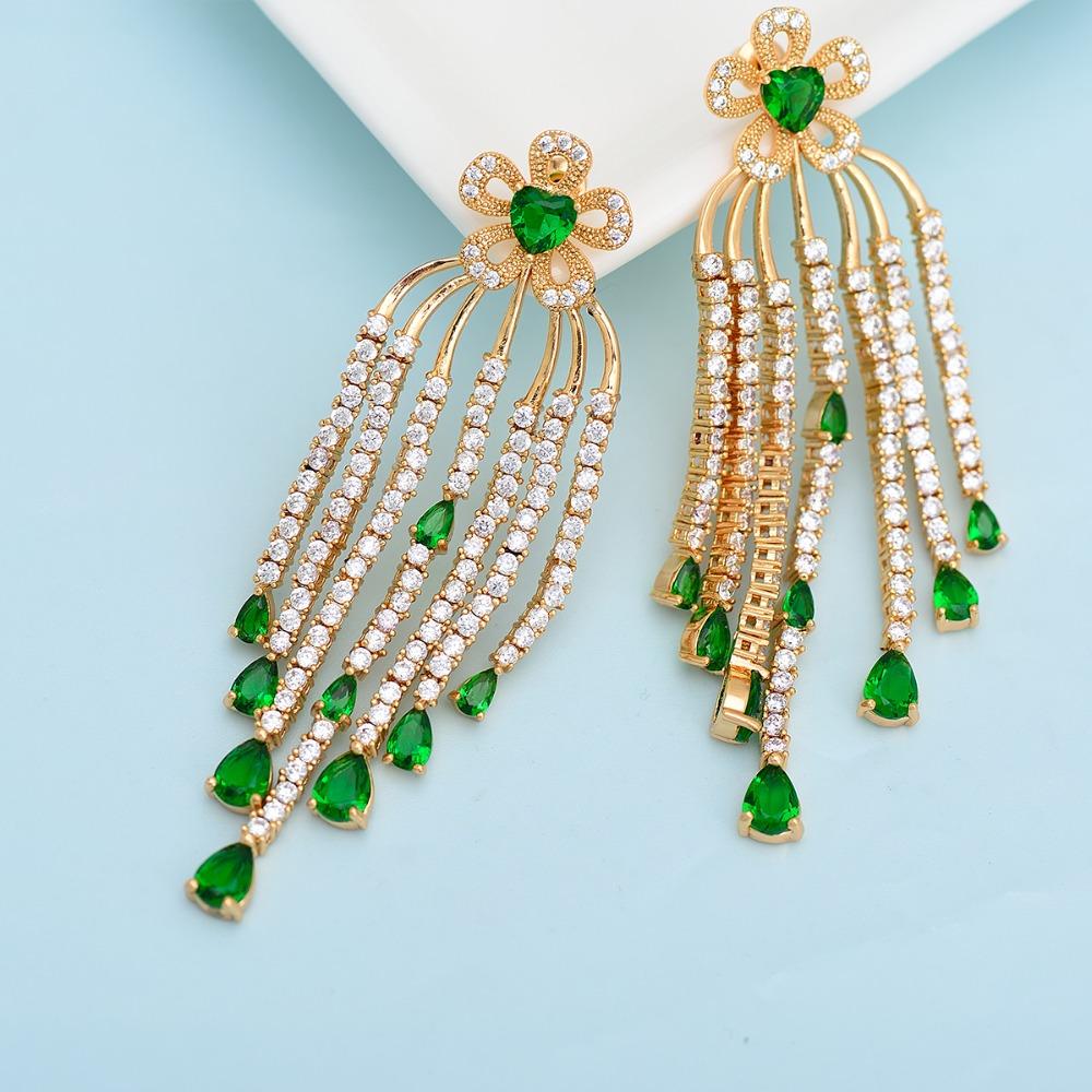 Rain Drops Earrings - Kuberlo - Best Gift for - Imitation Jewellery - Designer Jewellery - one gram gold - fashion jewellery