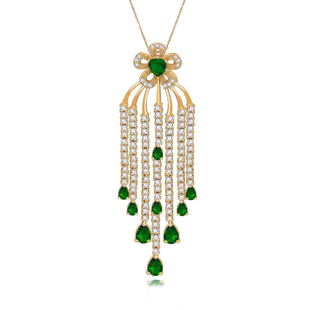 Rain Drops Pendant - Kuberlo - Best Gift for - Imitation Jewellery - Designer Jewellery - one gram gold - fashion jewellery