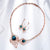 Drop Crystal Necklace Set - Kuberlo - Best Gift for - Imitation Jewellery - Designer Jewellery - one gram gold - fashion jewellery