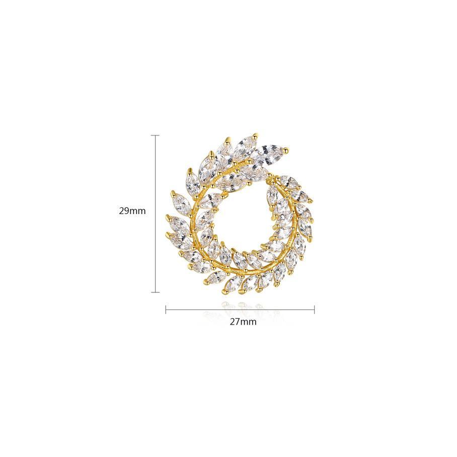 Aelia Earrings - Gold - Kuberlo - Best Gift for - Imitation Jewellery - Designer Jewellery - one gram gold - fashion jewellery