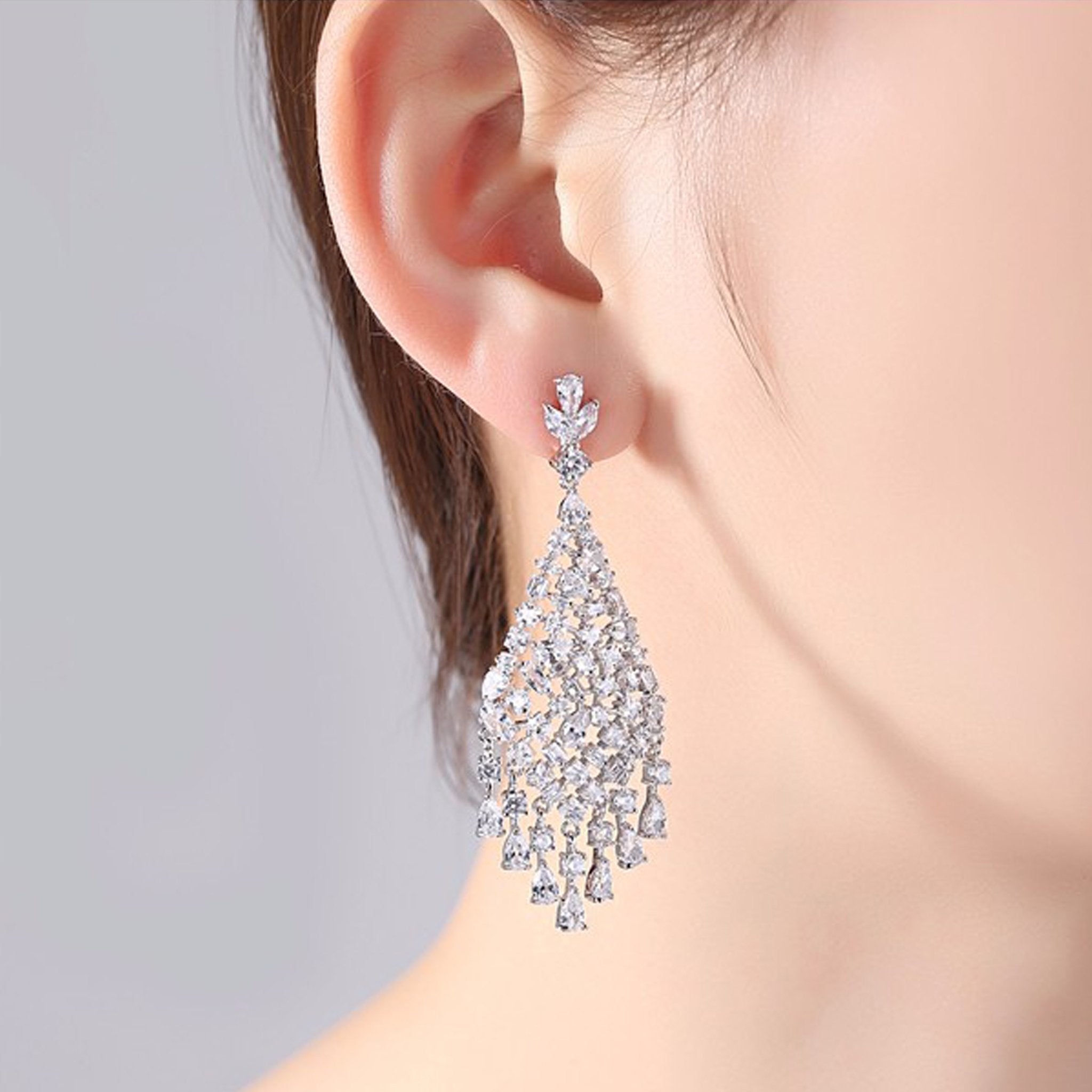 Bling Dangler Earrings - Kuberlo - Best Gift for - Imitation Jewellery - Designer Jewellery - one gram gold - fashion jewellery